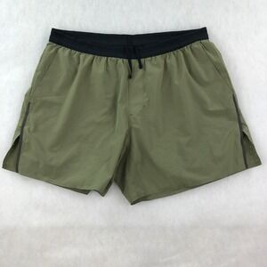 YPB motionTEK Mens XL Green Training Club Athletic Gym Shorts